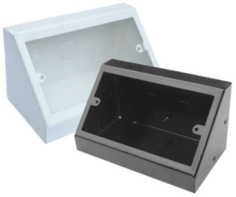 bench mounted electrical pedestal socket boxes|tombstone receptacle box for floor.